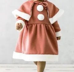 ピンク フリース コート 80～ サンタのコスプレ