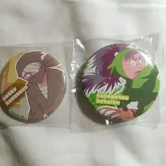 忍たま乱太郎　缶バッチ　雑渡昆奈門　七松小平太