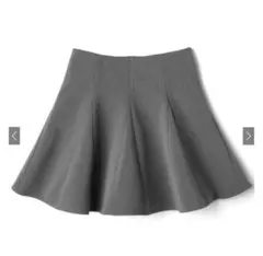 【美品】GRL インパン裏地付きフレアミニスカート[at1747]