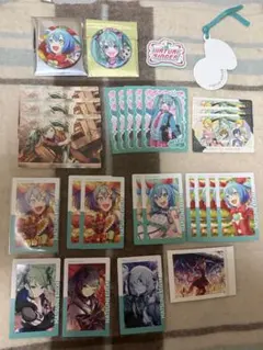 プロセカ　初音ミク　グリ缶　メロパレ　エピカ箔押し　アニメイト特典　グリカ　等
