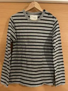 アダムエロペ★ボーダー★ロンT