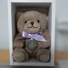SHERATON GRAND ノベルティ　熊のぬいぐるみ