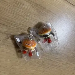 FLAVORS めじるしアクセサリー ハンバーガー 2個セット