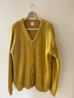 モヘア調ニットカーディガンオーバーサイズ