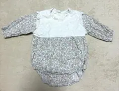 futafuta 長袖 ロンパース 小花柄 70