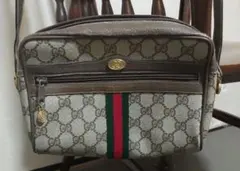 オールドGUCCI　ショルダーバッグ　オフィディア シェリーライン