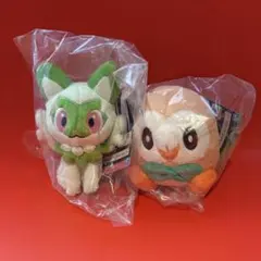 ポケモン 一番くじ C賞 ぬいぐるみ ヒコザル フシギダネ 2点セット