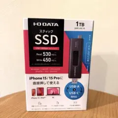 【新品未開封】ELECOM 外付けSSD 1TB USB Type-C USB Type-C(TM)/USB-Aコネクター対応外付けポータブルSSD - ESD