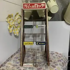 【昭和レトロ】LOTTE ロッテ　ガム　陳列棚　希少品 昭和レトロ】LOTTE ロッテ ガム 陳列棚 希少品 - メルカリ