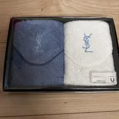 【イヴ・サンローラン】新品未使用 タオルチーフ 2枚セット