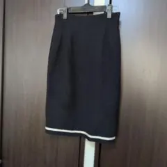 Christian Dior ネイビー タイトスカート