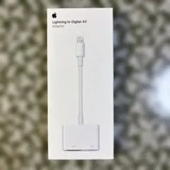 純正品Apple Lightning to Digital AV Adapterのサムネイル