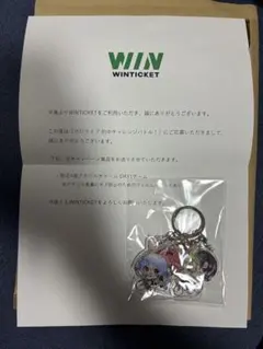 WINTICKET ホロライブコラボ キーホルダー 4個セット（day2チーム） WINTICKET ホロライブコラボ キーホルダー 4個セット（day2チーム