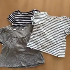 ZARA、GAP、コットン Tシャツ 3枚セット90cm