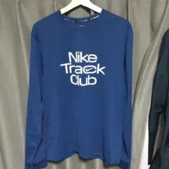 Nike Track Club ネイビー長袖カットソー