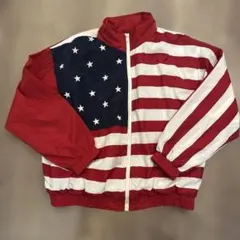 ACTIVE HORIZON ‼️アメリカ国旗ナイロンジャケット