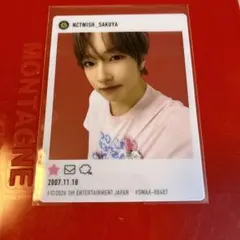 NCTWISH サクヤ FC特典 クリアカード　限定　サクヤ　ourwish