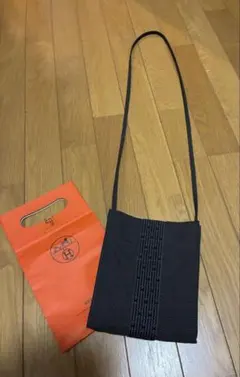 HERMES エールライン ポシェット ショルダーバッグ グレー✨のサムネイル