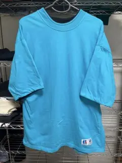 90s Russell Athletic ターコイズ Tシャツ