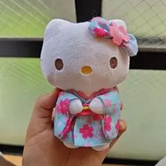 京都❤️着物ハローキティ ぬいぐるみキーホルダー お土産 キティ