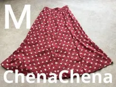 【ロカビリー】昭和レトロ ドットフレアロングスカート舞台 ステージ ミニーちゃん