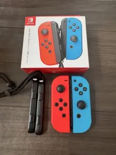 純正品 ネオンレッド　ネオンブルー　 Switch Joy-Con