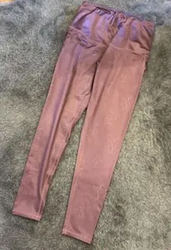 ヨガ　レギンス　Mサイズ　ピンク花柄