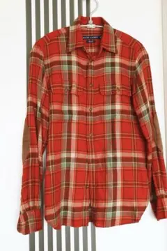 RALPHLAURENラルフローレン長袖シャツブラウスネルシャツチェックML 