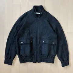 新品未使用】チエコプラスshaggy blouson 38 greyブルゾン - メルカリ