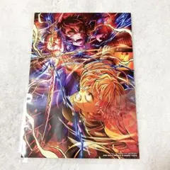 鬼滅の刃 無限城編 入場者特典第5弾キービジュアル イラストカード 善逸 獪岳