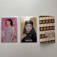 TWICE JIHYO トレーディングカード 3枚セット