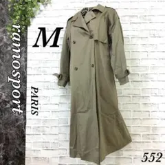 【秋冬本番】 ramosport トレンチコート M ダブルブレスト オリーブ