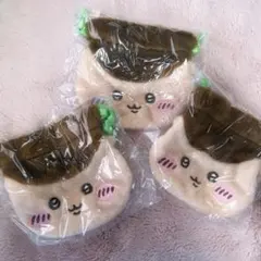 ちいかわ おかお巾着① くりまんじゅう×3