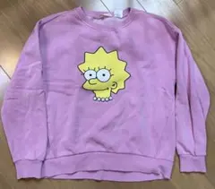 ZARA Girls Lisa Simpson スウェット ピンク 164cmのサムネイル