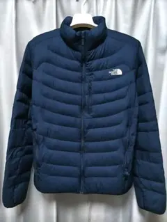 ザノースフェイス　サンダージャケット　ネイビー　レディース