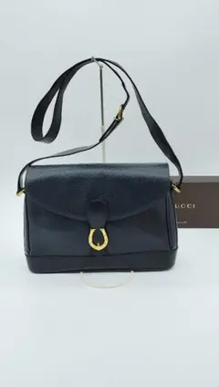GUCCI オールドグッチ ホースビット サドルバッグ ダストバッグ付き