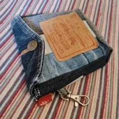 デニムリメイク ポーチ