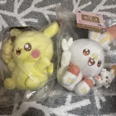 ポケピース 一番くじ A賞ピカチュウ、C賞ヒバニー SET
