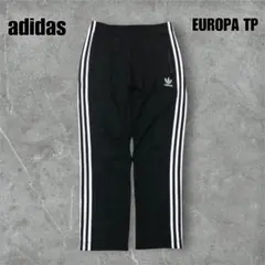 adidasアディダストラックパンツヨーロッパトレフォイル 刺繍ロゴサイドライン