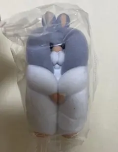 すきまハムスター　マスコットフィギュア　ジャンガリアン　サファイアブルー