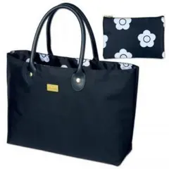 マリークワント　トートバッグ&ポーチ　インレッド １０月号付録　新品未開封