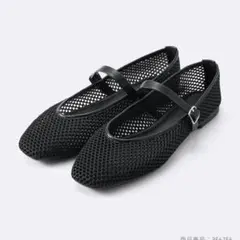 【新品】メッシュメリージェーンシューズ　S