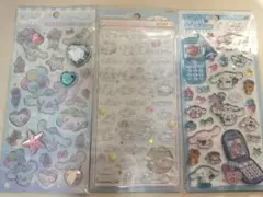【正規品】シナモンボンボンドロップシールミニなど3点セット