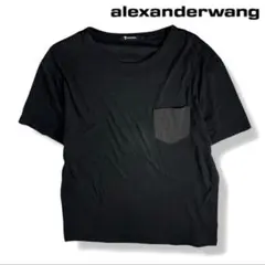 Alexander Wang｜ポケットTシャツMブラック黒アレクサンダーワン