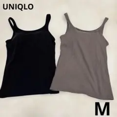 UNIQLO ユニクロ　エアリズム　ブラトップ　タンクトップインナー　2枚　Mのサムネイル