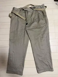 パンツ everyone belted easy pants BEIGE M everyone BELTED EASY PANTS sizeM ベージュ - メルカリ