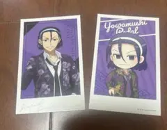 東堂尽八　和柄スーツ　ポラロイド