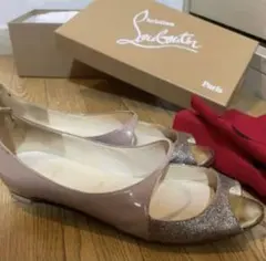 クリスチャンルブタン　フラットシューズ　38.5