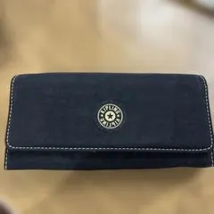 KIPLING長財布黒色　新品未使用のサムネイル