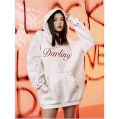 Darichフード付きオーバーサイズパーカー